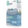 imageBestway Fast Set Round Inflatable Pool Set 13ft x 33in  Rattan Print  Circular Above Ground Pool  Includes Filter Pump ampamp Repair Patch