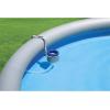 imageBestway Flowclear Pool Wall Mounted Automatic Pool Surface Skimmer for Above Ground Pools with 530 Gallon and Above Filter Pumps WhiteBlue4 Pack