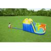 imageBestway H2OGO Tidal Tower Kids Backyard Inflatable Giant Water Slide Sprinkler Wall Yard Inflatable Mega Water Park with Air Blower and Storage BagAquaRace