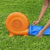imageBestway H2OGO Tidal Tower Kids Backyard Inflatable Giant Water Slide Sprinkler Wall Yard Inflatable Mega Water Park with Air Blower and Storage BagAquaRace