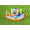 imageBestway H2OGO Tidal Tower Kids Backyard Inflatable Giant Water Slide Sprinkler Wall Yard Inflatable Mega Water Park with Air Blower and Storage BagBeach Bounce House