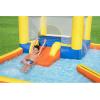 imageBestway H2OGO Tidal Tower Kids Backyard Inflatable Giant Water Slide Sprinkler Wall Yard Inflatable Mega Water Park with Air Blower and Storage BagBeach Bounce House