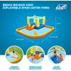 imageBestway H2OGO Tidal Tower Kids Backyard Inflatable Giant Water Slide Sprinkler Wall Yard Inflatable Mega Water Park with Air Blower and Storage BagBeach Bounce House