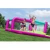 imageBestway H2OGO Tidal Tower Kids Backyard Inflatable Giant Water Slide Sprinkler Wall Yard Inflatable Mega Water Park with Air Blower and Storage BagBouncin Bay