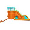 imageBestway H2OGO Tidal Tower Kids Backyard Inflatable Giant Water Slide Sprinkler Wall Yard Inflatable Mega Water Park with Air Blower and Storage BagTidal Tower