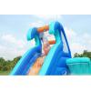 imageBestway H2OGO Tidal Tower Kids Backyard Inflatable Giant Water Slide Sprinkler Wall Yard Inflatable Mega Water Park with Air Blower and Storage BagWavetastic