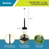 imageBestway SolarFlow Outdoor Shower 5gal20L Oversized Shower Head and Stand Easy Installation Adjustable Water Flow and tempature Control Multiple Water Spray Settings21 gallon