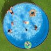imageBestway Steel Pro 12 feet x 30 inches Round Above Ground 1710 Gallon Pool Set with DuraPlus Liner 530 Gallon Pool Filter and Repair Patch10 x 30  NEW