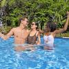 imageBestway Steel Pro 12 feet x 30 inches Round Above Ground 1710 Gallon Pool Set with DuraPlus Liner 530 Gallon Pool Filter and Repair Patch12 x 30 NEW