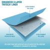 imageBestway Steel Pro 87 Inch x 59 Inch x 17 Inch Rectangular Metal Frame Above Ground Outdoor Backyard Swimming Pool Blue Pool Only86 x 67 x 24