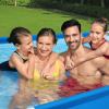 imageBestway Steel Pro Rectangular Swimming Pool Above Ground Outdoor Backyard Framed Pool Set with 330 Gallon Filter Pump 12 x 6 7quot x 26quot Gray13 x 611 x 32