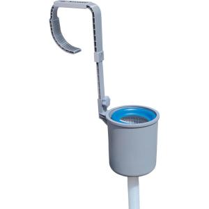 imageBestway 58233E 800 GPH Above Ground Swimming Pool Surface Skimmer Debris Cleaner with Quick Set Up ampamp Adjustable Mounting Bracket for Customized HeightMulticolor