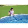 image:imageBestway Cordless Pool Vacuum for Up to 10 Ft Pools AquaTech Cordless Vacuum Cleaner  Adjustable Pole Debris Compartment and AA Battery OperatedOld Model