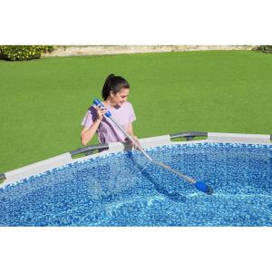 image:imageBestway Cordless Pool Vacuum for Up to 10 Ft Pools AquaTech Cordless Vacuum Cleaner  Adjustable Pole Debris Compartment and AA Battery OperatedOld Model