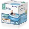 image:imageBestway Fast Set Inflatable Above Ground Pool  6 x 20 Round  PunctureResistant Tritech Material  248 Gal Capacity  Easy Setup amp Storage  Inflatable Top Ring Swimming Pool for Kids6 x 20