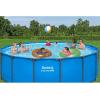 image:imageBestway Steel Pro MAX 14 x 42 Above Ground Pool Round Metal Frame Outdoor Swimming Pool for Backyard Blue Pool ONLY15 x 48  Blue