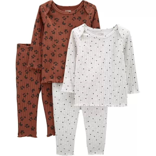 Simple Joys by Carter's Unisex Babies' 4-Piece Textured Set