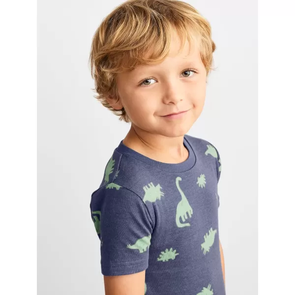 Simple Joys by Carter's Babies, Toddlers, and Boys' 6-Piece Snug-Fit Cotton Pajama Set, Pack of 3