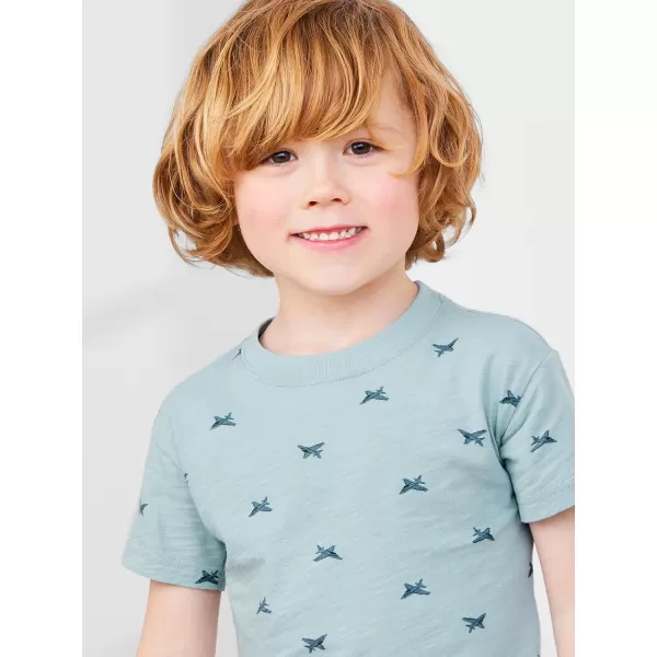 Simple Joys by Carter's Babies, Toddlers, and Boys' Short-Sleeve Shirts, Pack of 3