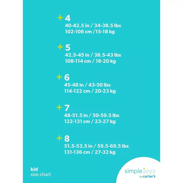 Simple Joys by Carter's Babies, Toddlers, and Boys' Short-Sleeve Shirts, Pack of 3