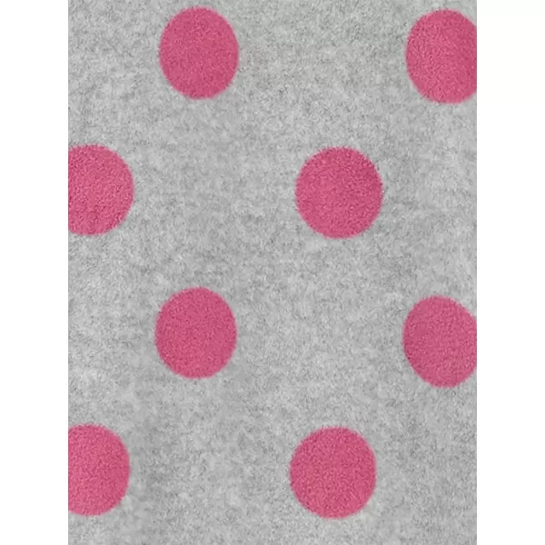 Simple Joys by Carter's Babies, Toddlers, and Girls' Loose-Fit Fleece Footed Pajamas, Pack of 2