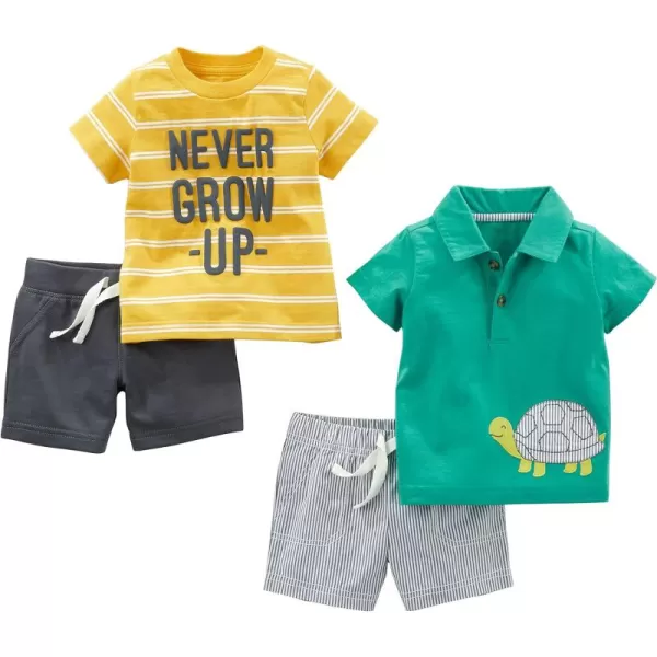 Simple Joys by Carter's Baby Boys' 4-Piece Playwear Set