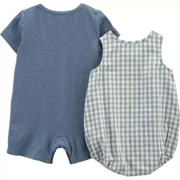 Simple Joys by Carter's Baby Boys Button Romper