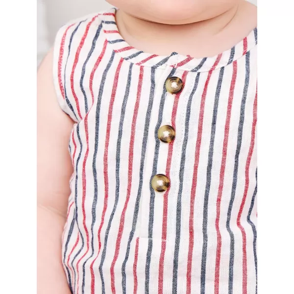 Simple Joys by Carter's Baby Boys Button Romper