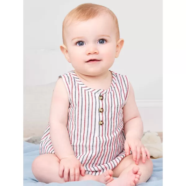 Simple Joys by Carter's Baby Boys Button Romper