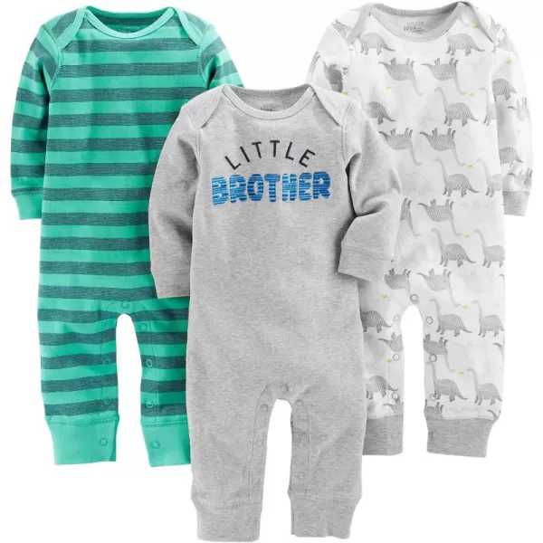 Simple Joys by Carter's Baby Boys' Jumpsuits, Pack of 3
