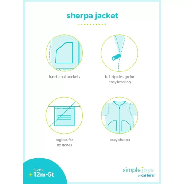 Simple Joys by Carter's Baby Boys' Sherpa Jacket