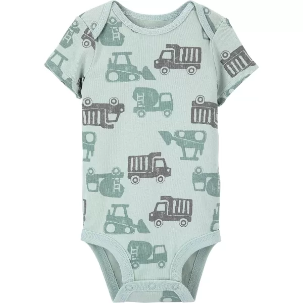 Simple Joys by Carter's Baby Boys' Short-Sleeve Bodysuit, Pack of 6
