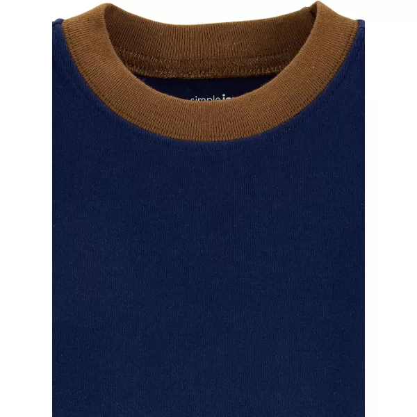 Simple Joys by Carter's Baby Boys' Short-Sleeve Bodysuit, Pack of 6