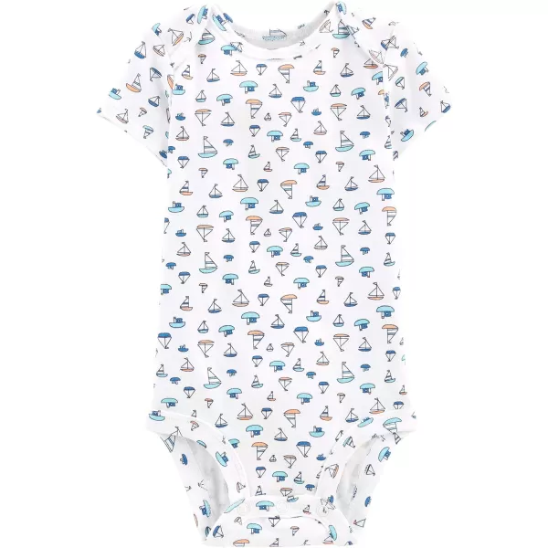 Simple Joys by Carter's Baby Boys' Short-Sleeve Bodysuit, Pack of 6