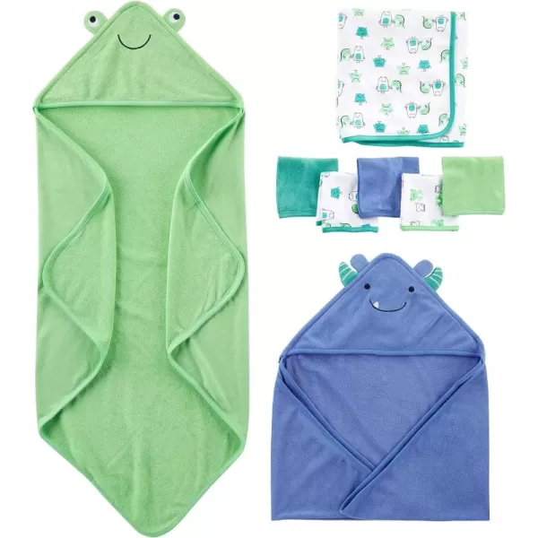 One Size Blue/Green/White