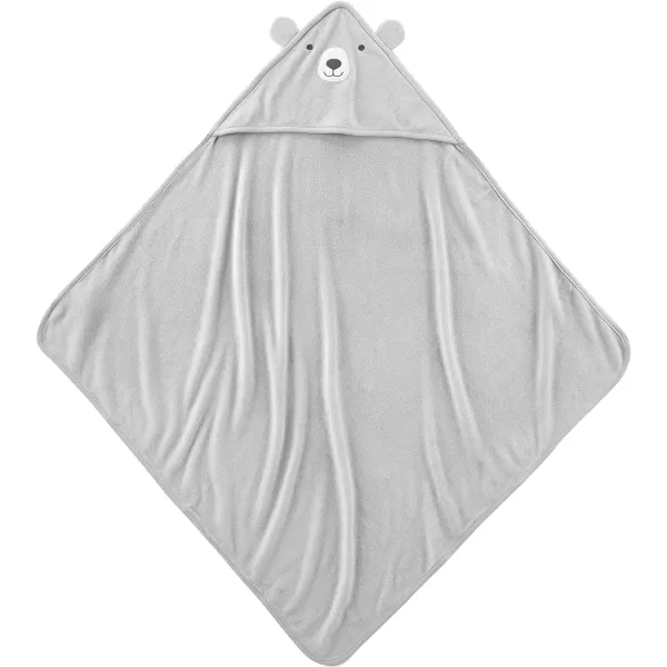 Simple Joys by Carter's Baby Girls' 8-Piece Towel and Washcloth Set, Pink/White, One Size