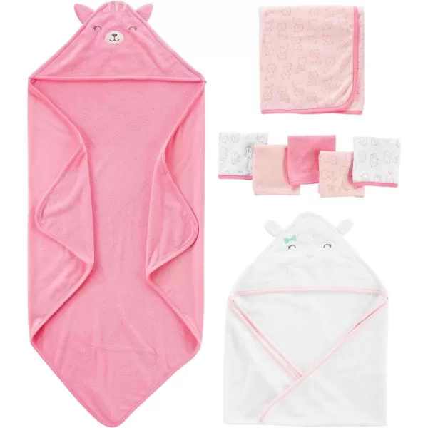 One Size Pink/White