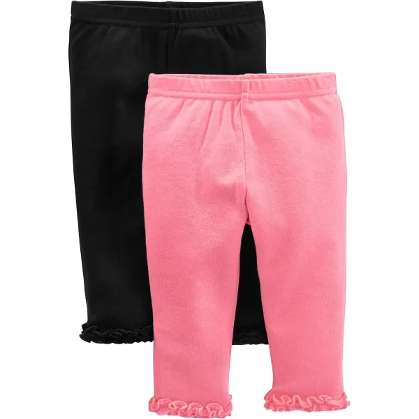 Simple Joys by Carter's Baby Girls' Pant, Pack of 4