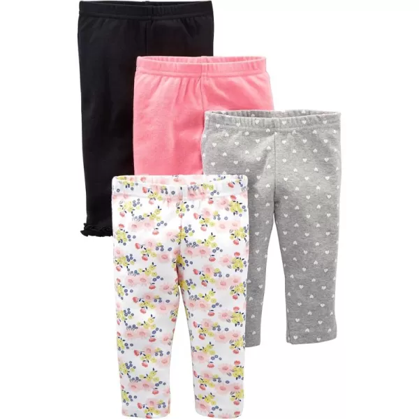 Black/Grey Hearts/Pink/White Floral