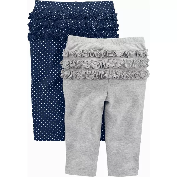 Simple Joys by Carter's Baby Girls' Pant, Pack of 4