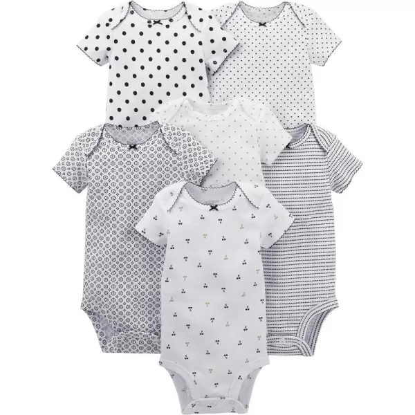 Simple Joys by Carter's Baby Girls' Short-Sleeve Bodysuit