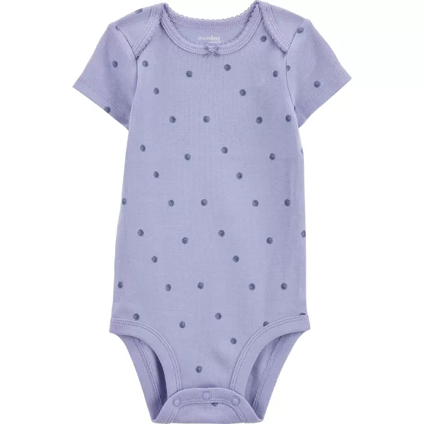 Simple Joys by Carter's Baby Girls' Short-Sleeve Bodysuit