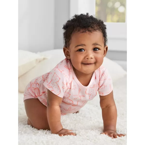 Simple Joys by Carter's Baby Girls' Short-Sleeve Bodysuit