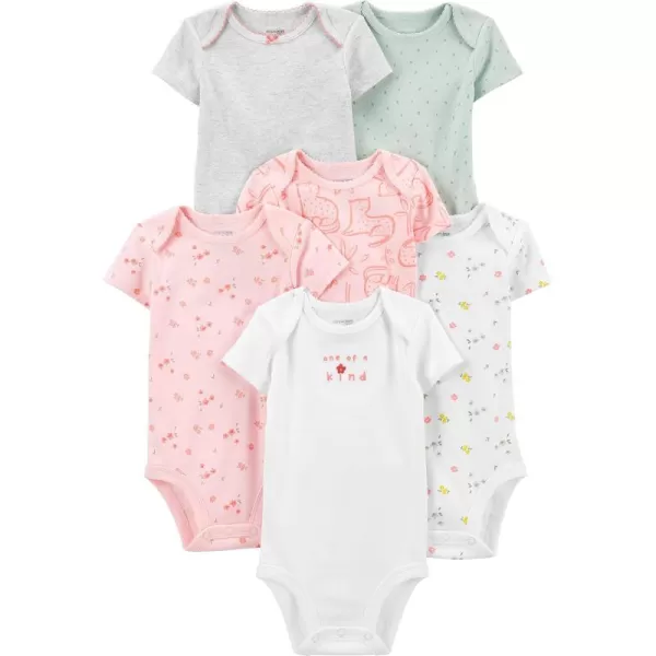 Simple Joys by Carter's Baby Girls' Short-Sleeve Bodysuit