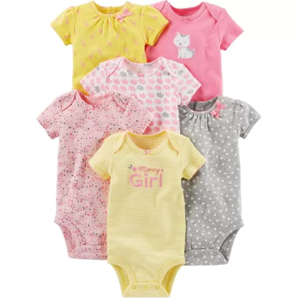 Simple Joys by Carter's Baby Girls' Short-Sleeve Bodysuit