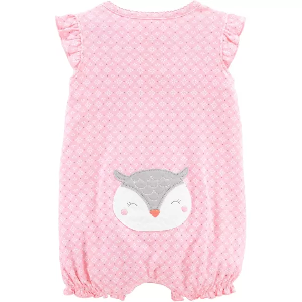 Simple Joys by Carter's Baby Girls' Snap-Up Rompers, Pack of 3