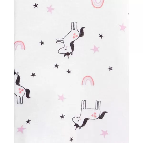 Simple Joys by Carter's Baby Girls' Snap-Up Rompers, Pack of 3