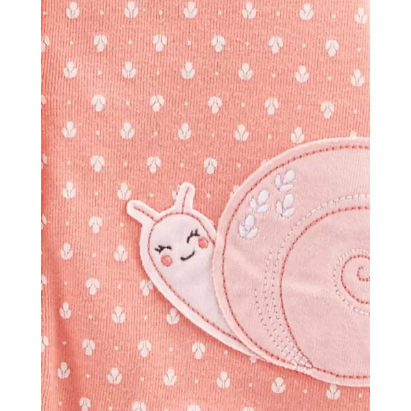 Simple Joys by Carter's Baby Girls' Snap-Up Rompers, Pack of 3