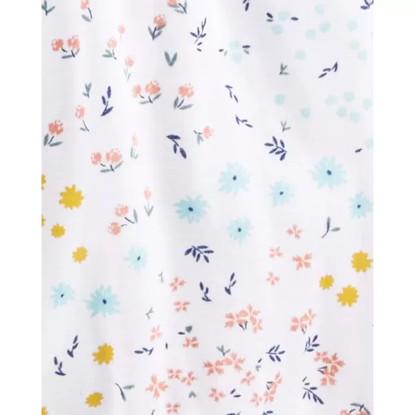Simple Joys by Carter's Baby Girls' Snap-Up Rompers, Pack of 3