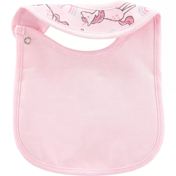 Simple Joys by Carter's Baby Girls' Teething Bibs, Pack of 7